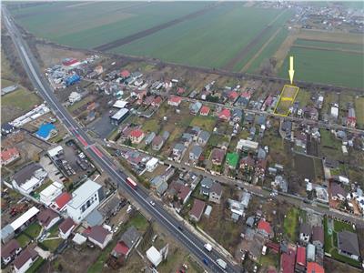 Teren intravilan de vanzare in Golesti cu toate utilitatile zonei